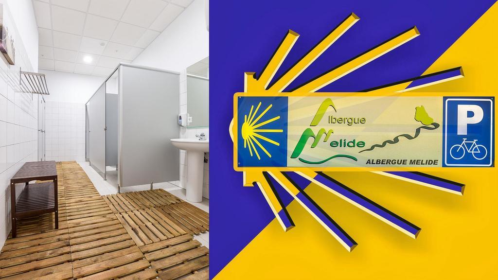Albergue Melide Eksteriør billede