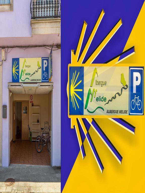 Albergue Melide Eksteriør billede